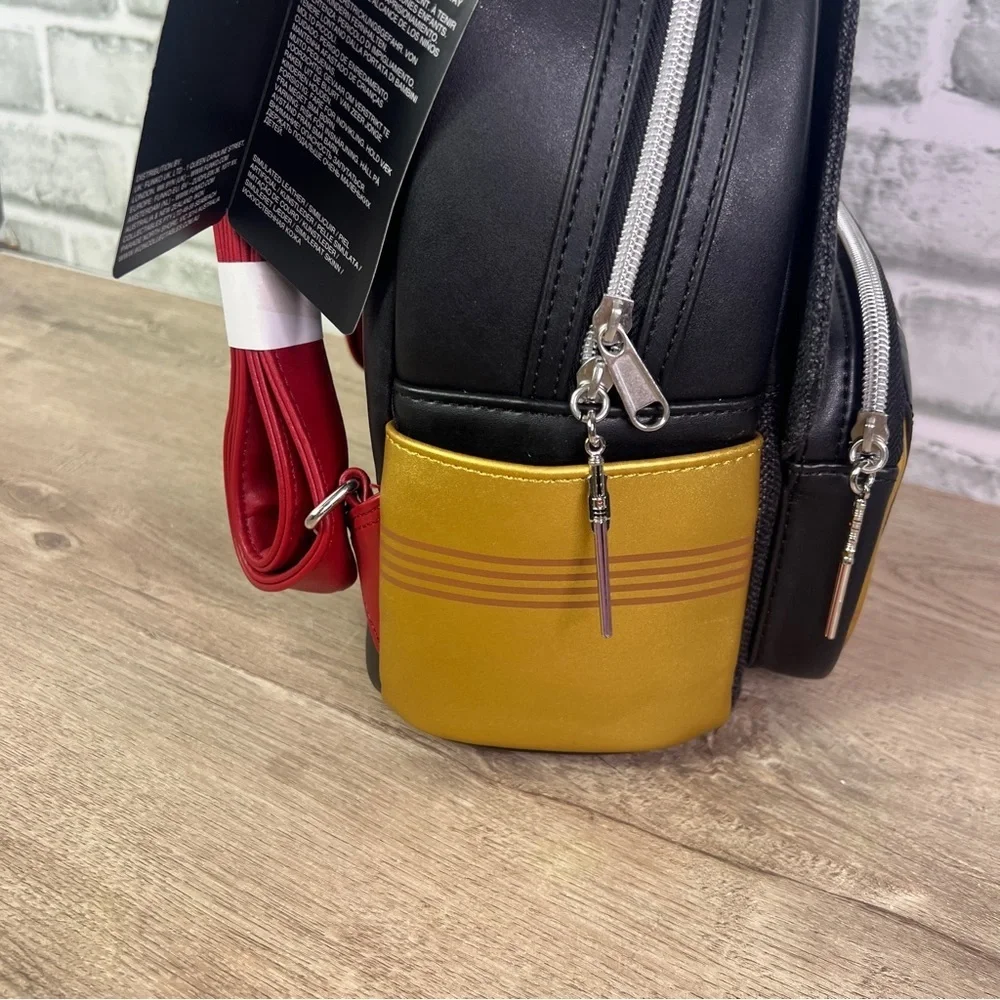 Loungefly Star Wars Black and Yellow Backpack‎